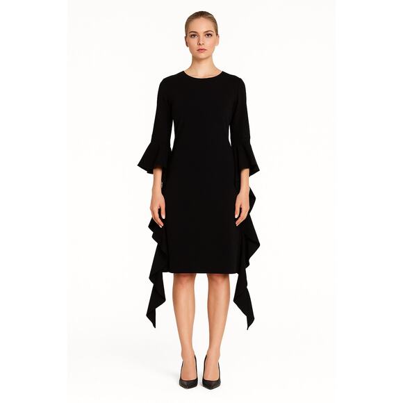AVANTLOOK Gothic Witchy Dress M Avant Garde Halloween Wednesday Addams Whimsi - Picture 1 of 15